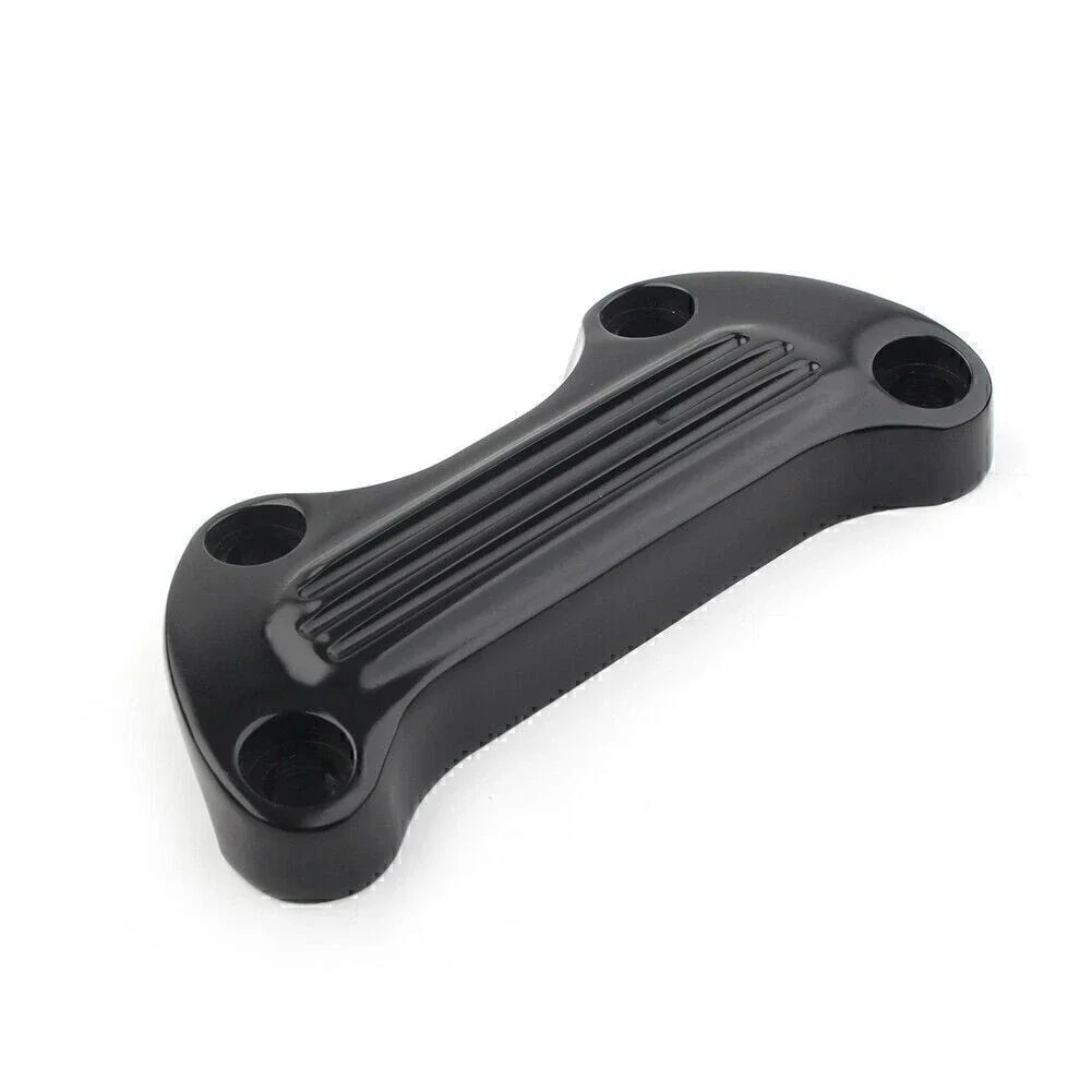 1" Handlebar Riser Top Clamp Cover for Harley Sportster Softail Dyna