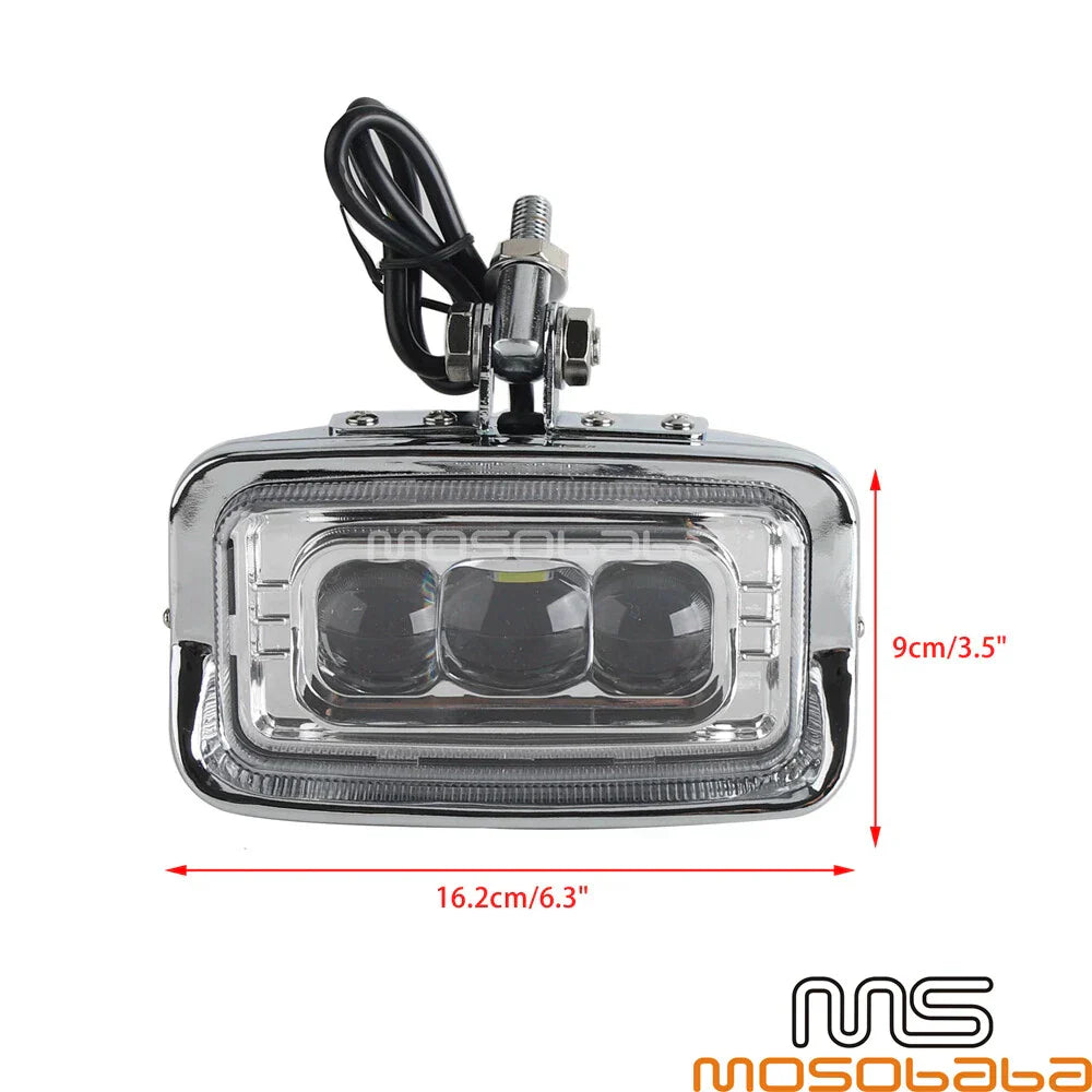 LED Headlight for Honda CB500/650, Suzuki GS550, Harley Softail (2013-2023)