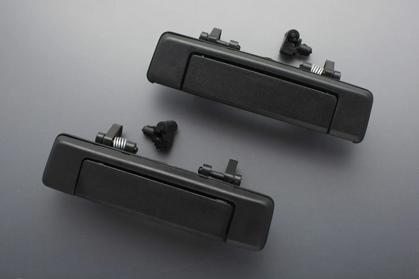 Black Door Handles 2 x for 85-98 Ford Courier Mazda Bravo B2000 B2200 B2600