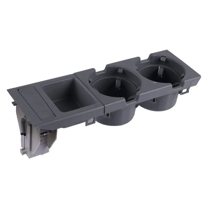 Gray Center Console Cup Holder Coin Box for BMW E46 (1999-2006)