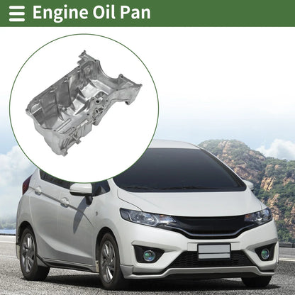 Engine Oil Pan for Honda Fit Base (2009-2013) - 1 x Aluminum Cover