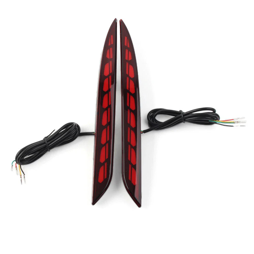 Pair Rear Brake Light Turn Signal Reflector for Tesla Model Y (2020-2022)