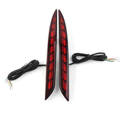 Pair Rear Brake Light Turn Signal Reflector for Tesla Model Y (2020-2022)