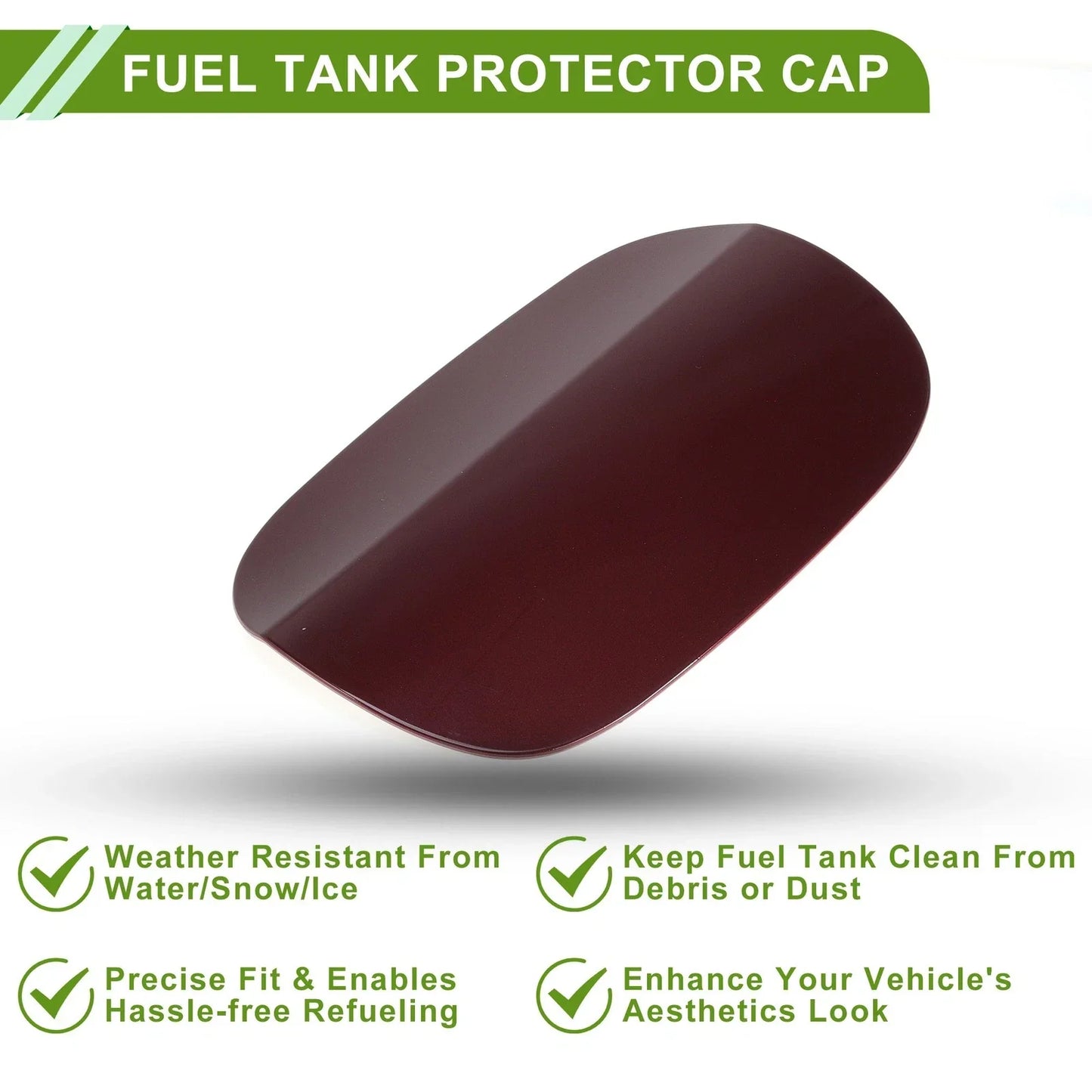 Fuel Tank Door Cap for Mercedes-Benz W213 2016-2022 Fuel Filler Flap Cover Red