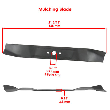 Deck Blade Set Replacement for MTD 9420616A 94204126 (2005–2018)