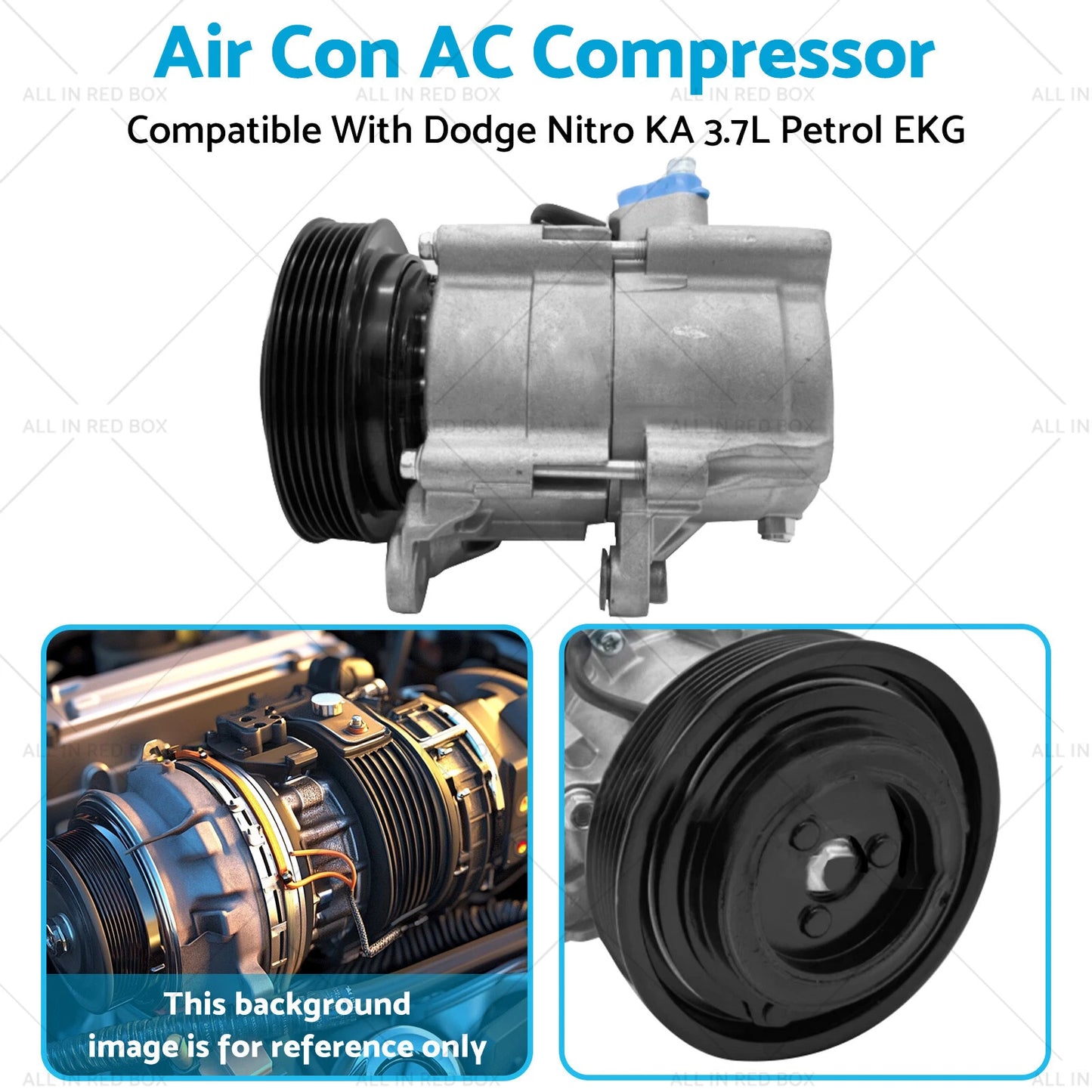AC Compressor for Dodge Nitro KA 3.7L Petrol (2007-2011)