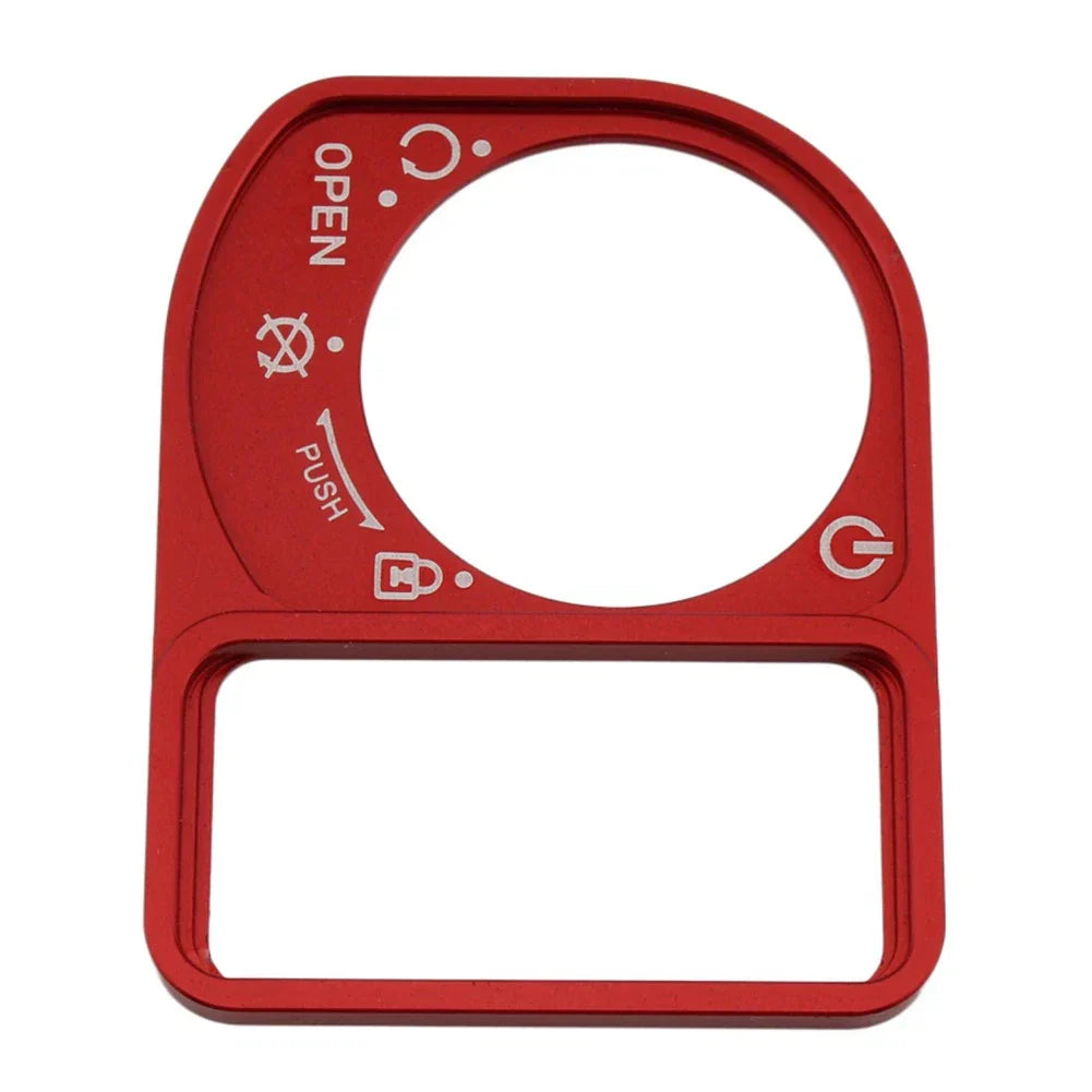 Ignition Lock Switch Cover Trim Red for Honda PCX160 150 125 ADV150 (2021-2023)