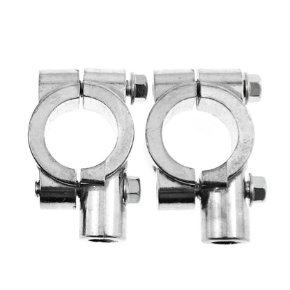 22MM 8mm Handlebar Mirrors Mount Holder Clamp for Motorcycle Chrome