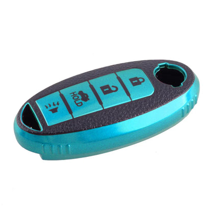 TPU 4 Button Keychain for Nissan Infiniti Q30 Q50 Q60 Q70 QX50 QX80 (2015-2023)