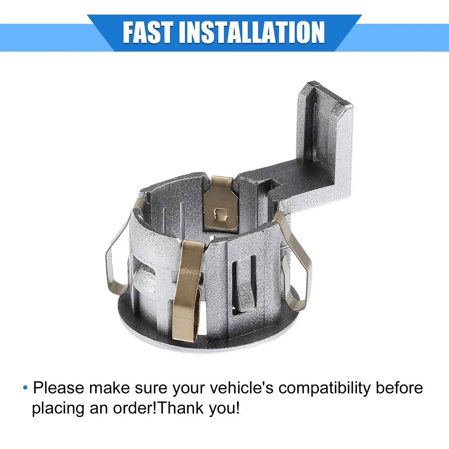 Car Parking Sensor Retainer for Honda Odyssey 2011-2017 Silver Tone