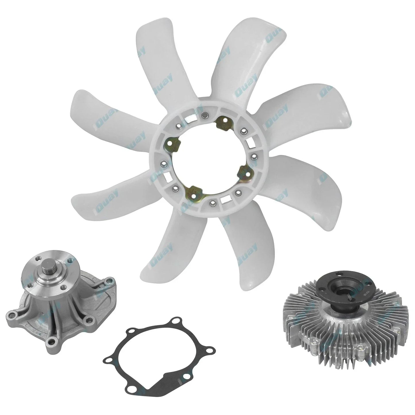 Water Pump Fan Clutch & Blade for Landcruiser FZJ 75 78 79 4.5L 1FZ-FE (1992-2007)