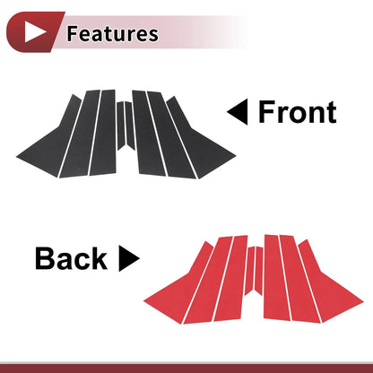 Pillar Window Trim for Porsche Cayenne 2018-2023