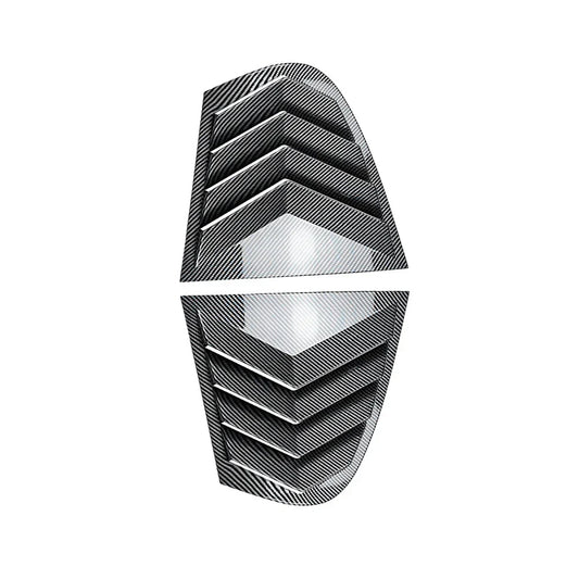 Rear Window Shutter Louver Cover Trim for BMW 5 Series E60 E61 (2004-2010)
