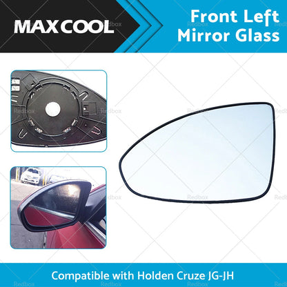 Heated Convex Left Mirror Glass for Holden Cruze JG-JH (2009-2017)