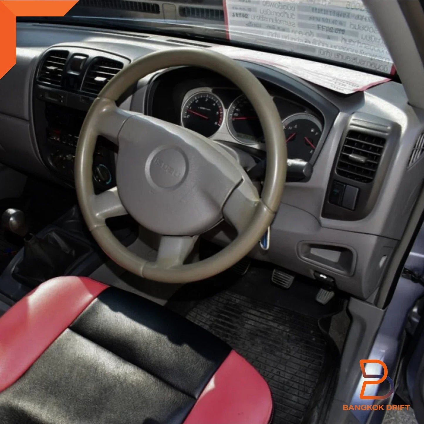 4x Black Dashboard Air Vents for Holden Rodeo, Isuzu D-Max (2003-2006)