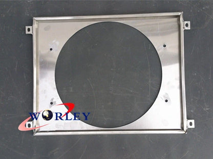 Aluminum Shroud + Fan for Ford Capri MK1 MK2 MK3 Kent Essex Escort (1969-1986)