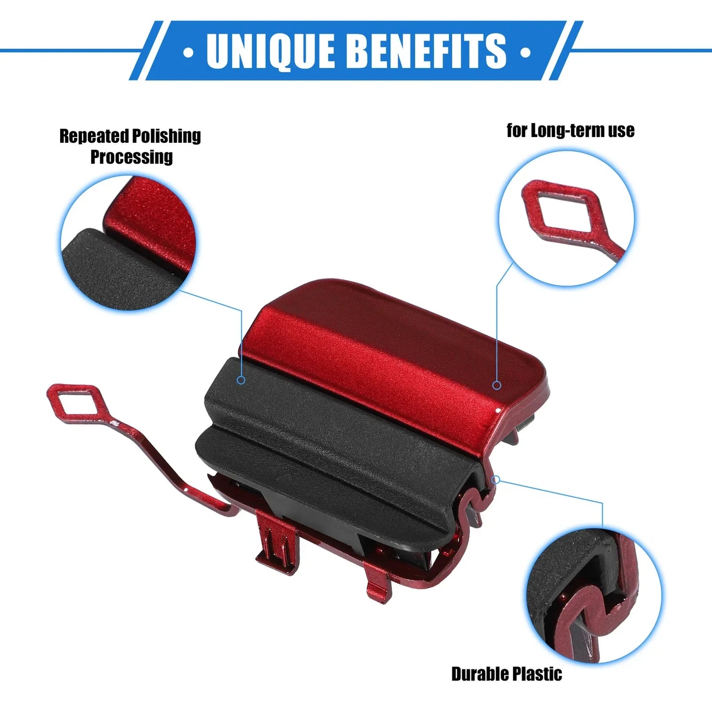 Car Rear Bumper Tow Hook Eye Hole Cover for Mercedes-Benz C300 (2019-2021)