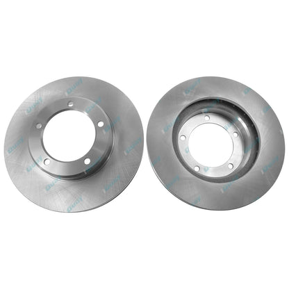 2 Front Disc Brake Rotors for Toyota Landcruiser VDJ76 VDJ78 VDJ79 2007-2019