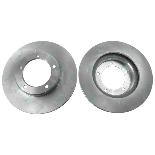 2 Front Disc Brake Rotors for Toyota Landcruiser VDJ76 VDJ78 VDJ79 2007-2019