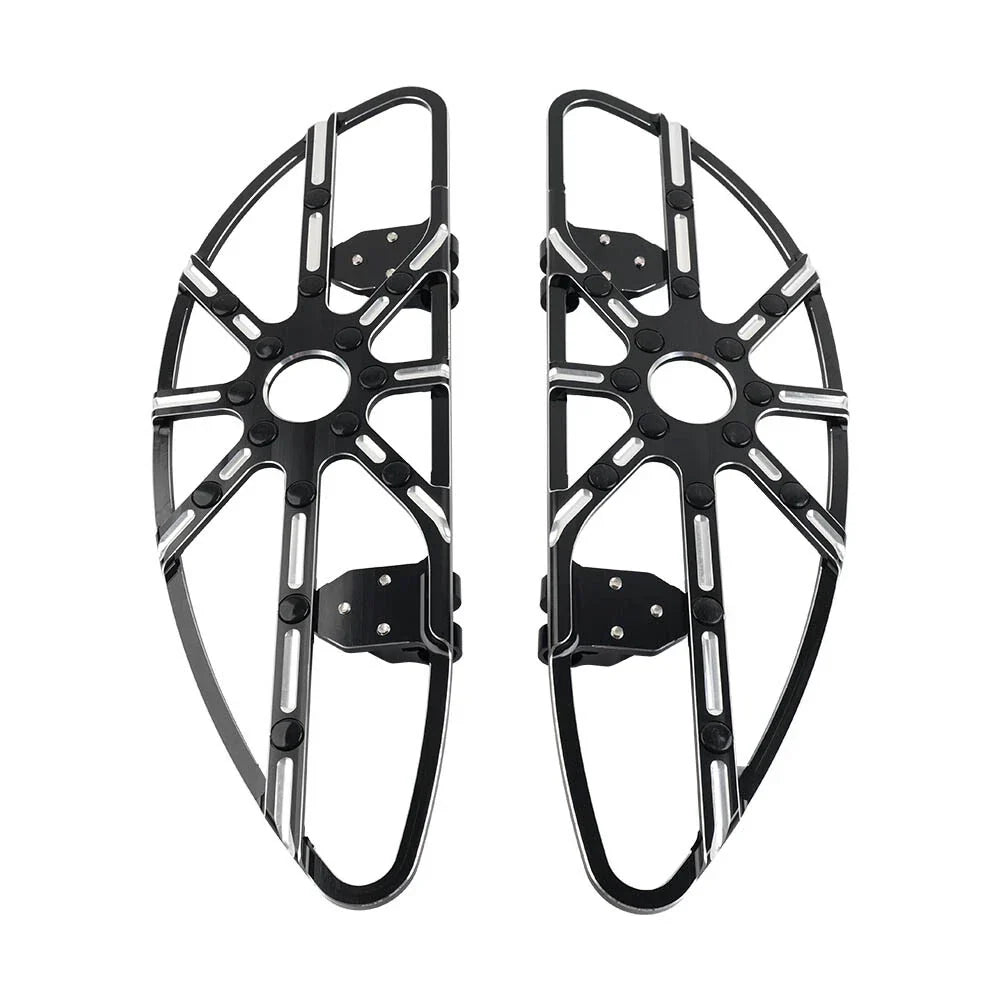 Rider Driver Front Floorboard Footboards for Harley Touring Softail