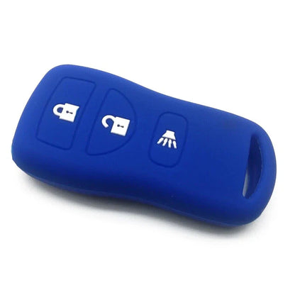 2 x 3 Button Key Cover Case for Nissan Xterra Pathfinder Versa Sentra (2000-2023)
