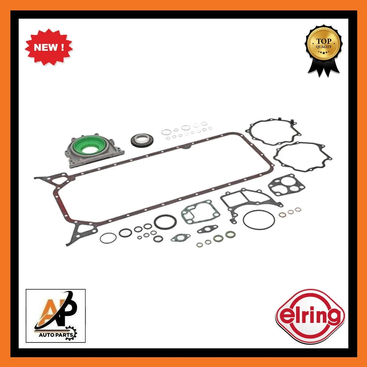 Crankcase Gasket Kit Replacement for Mercedes OM 602.982 (1980–2000)