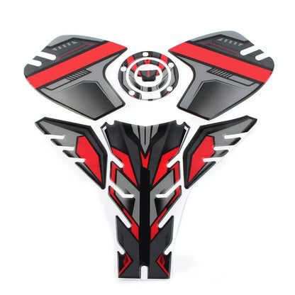 3D Gas Tank Pad Decal Sticker Red for Yamaha MT-09 SP Tracer (2018-2020)