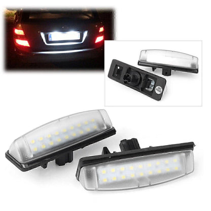 White LED License Plate Lights for Lexus IS300 IS200 LS430 (2001-2005)
