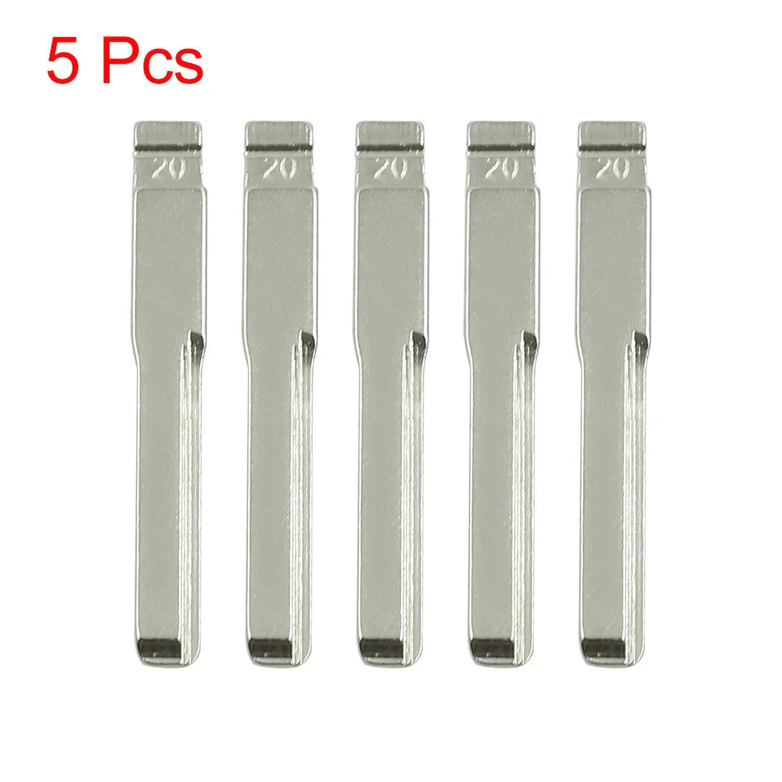 5 x Metal Car Flip Remote Folding Key Blades for Mercedes Benz C E Series
