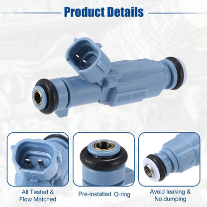 4 x Fuel Injector Nozzles for Hyundai Sonata 2.4L (2010-2015)