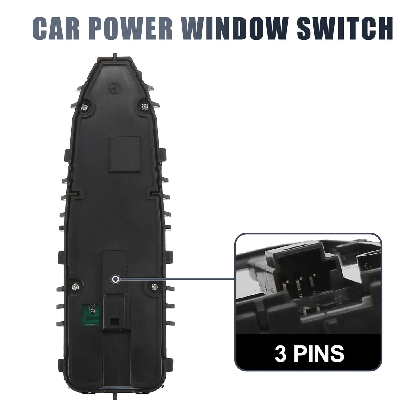 Power Window Switch for Mercedes-Benz W222 S-Class 2013-2017 Black