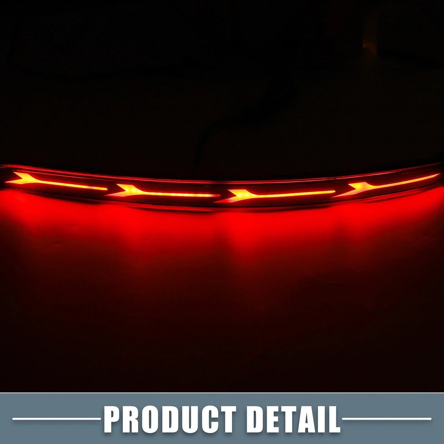 Rear Bumper Reflector LED Brake Tail Light for Hyundai Elantra (2017-2020)