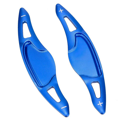 Blue Steering Wheel Shift Paddle Extensions for Honda Civic 11th (2022-2023)