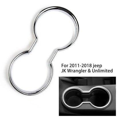 Cup Holder Trim / Silver / Center Decoration for Water (2011–2018)