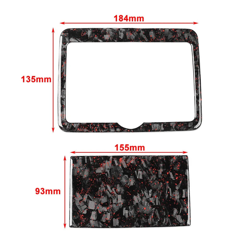 Rear Seat Cup Holder Trim Cover for Infiniti Q50 Q60 (2014-2019)