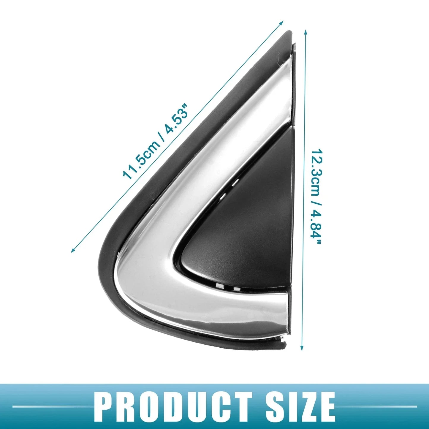 Front Left Right Door Mirror Corner Fender Covers for Honda CR-V (2017-2019)