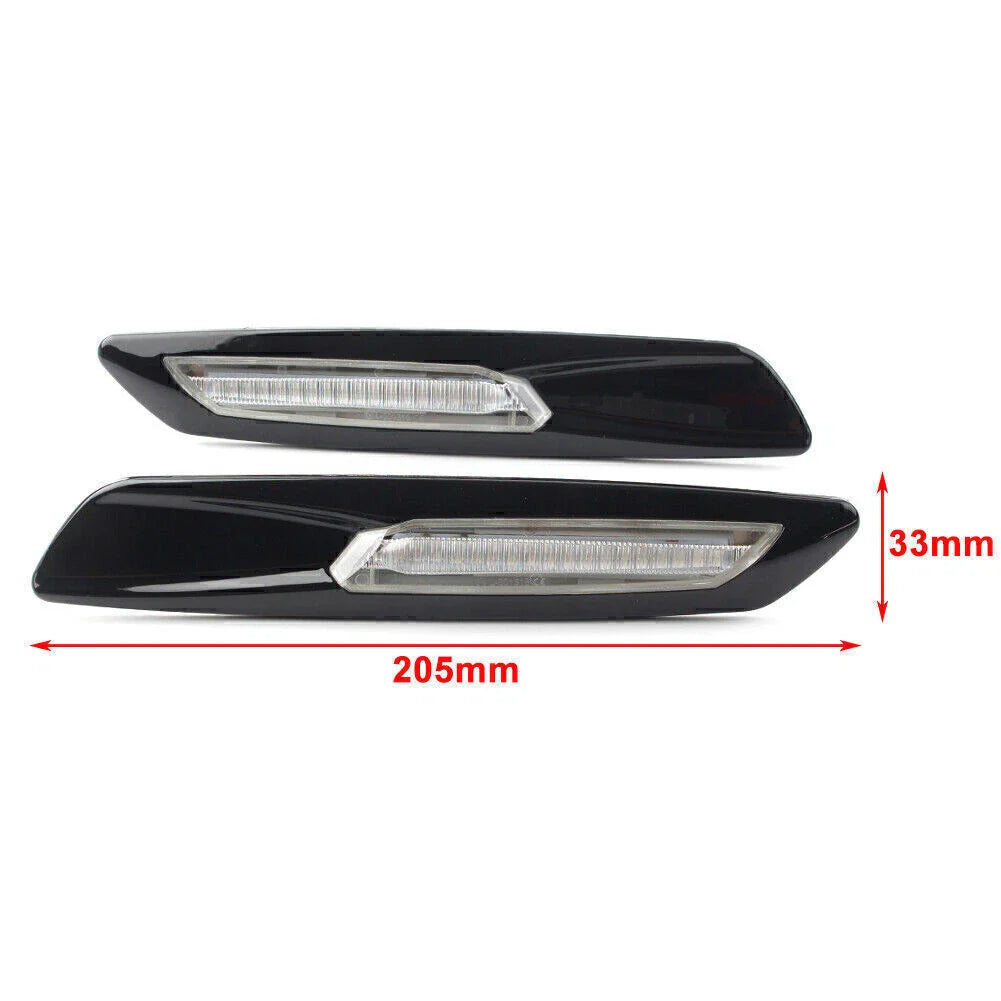Amber LED Side Marker Lights for BMW 1 Series E81 E82 E87 E88 X3 E83 (01-13)