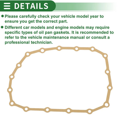 Car Oil Pan Gasket for Honda Civic, HR-V (2014-2025, 2016-2025)