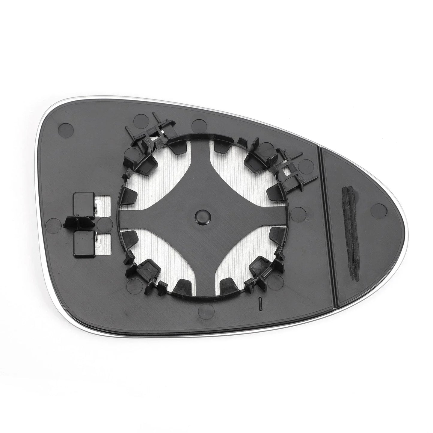 Left Side White Heated Mirror Glass for Porsche Macan (2014-2018)