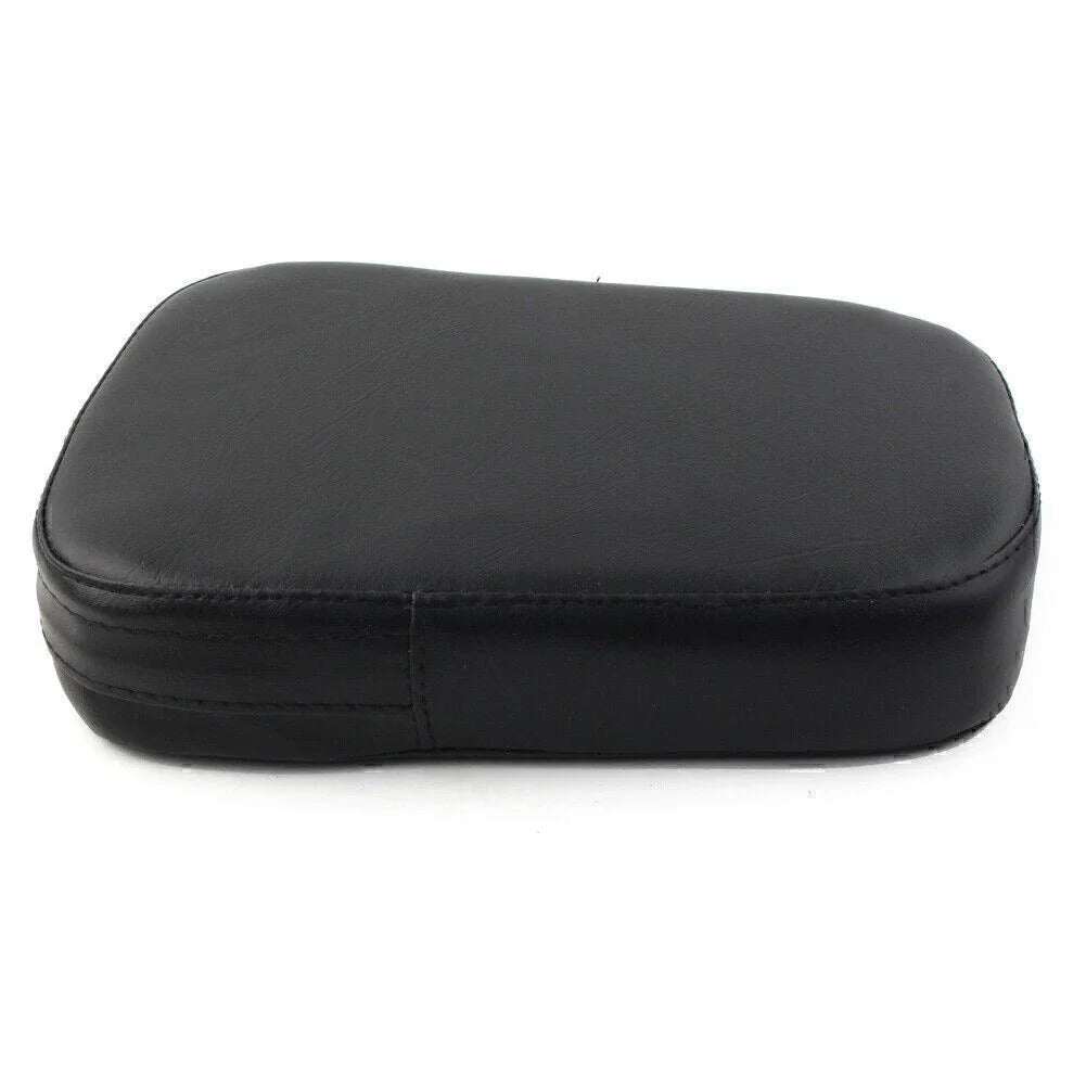 Sissy Bar Backrest Cushion Pad for Harley Chopper Black