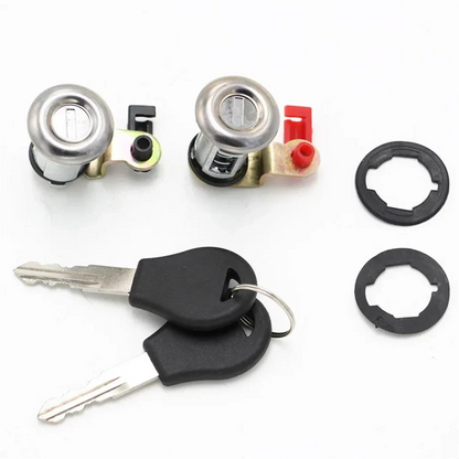 Door Lock Cylinder Set with 2 Keys for Nissan Pickup (1984-1998)
