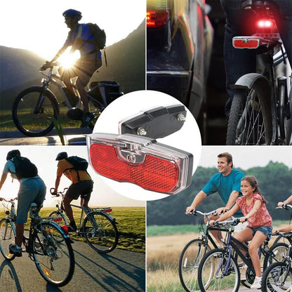 Rear Reflector Tail Light for Red Bike Cycling Bicycle Luggage Rack