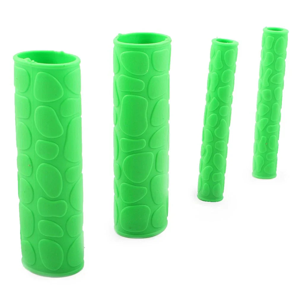 Soft Hand Grips for Dirt Bike Motorcycle Handle Bar - Green