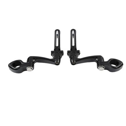 1.25" Highway Bar Male Mount Footpegs for Harley Touring Road Glide (2009-2023)