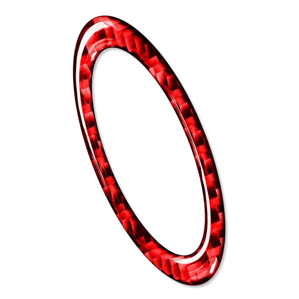 Red Steering Wheel Center Ring Cover Trim for Ford Fusion Mondeo (2013-2019)