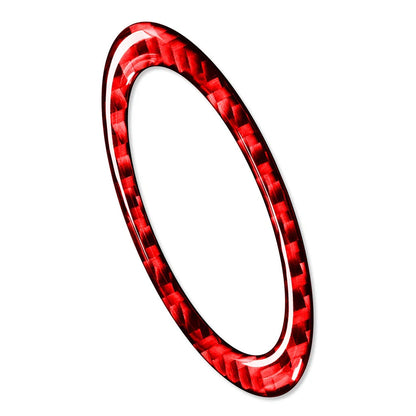Red Steering Wheel Center Ring Cover Trim for Ford Fusion Mondeo (2013-2019)