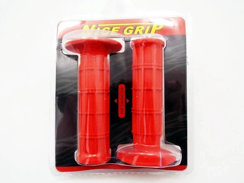 KTM 350 JBS Red Hand Grip Set Left Right Pair Handlebar Grips