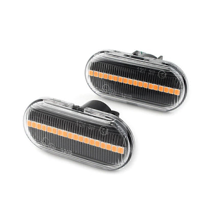 Dynamic Clear LED Side Marker Light for Smart Fortwo W453 (2015-2023)