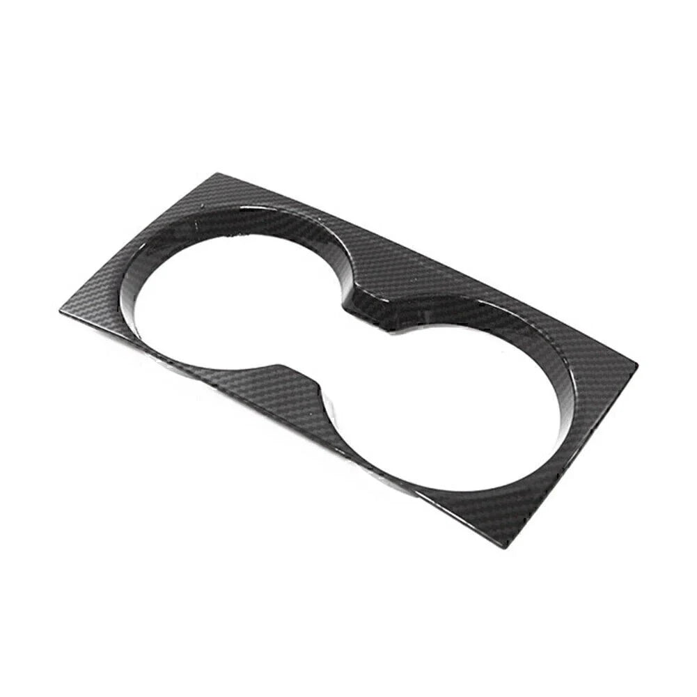 Carbon Fiber Central Console Cup Cover Trim for Mazda 3 (2020-2021)