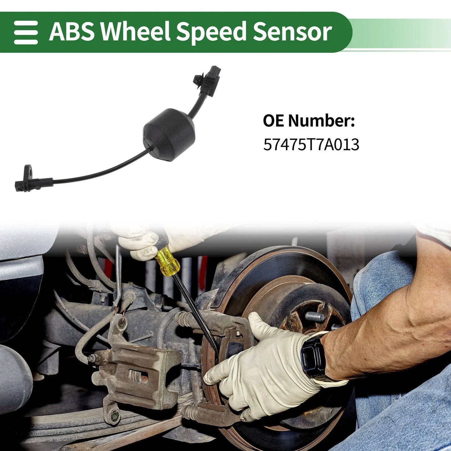 ABS Wheel Speed Sensor for Honda HR-V 2016-2021 (2 x Sensors)